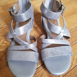 Sofft Rianna Wedge Gladiator Sandal. Sz 8, EUC